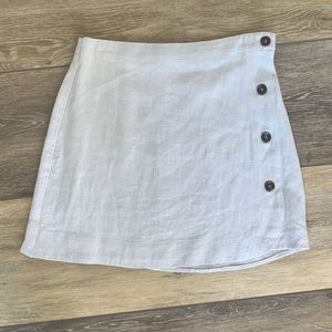 NWT Dry Goods Light Blue Linen Skirt